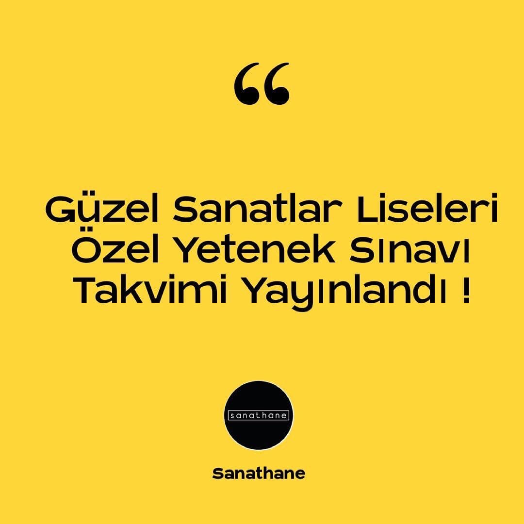 Avni Akyol Güzel Sanatlar Lisesi Özel Yetenek Sınavı Tarihleri Yayınlandı.